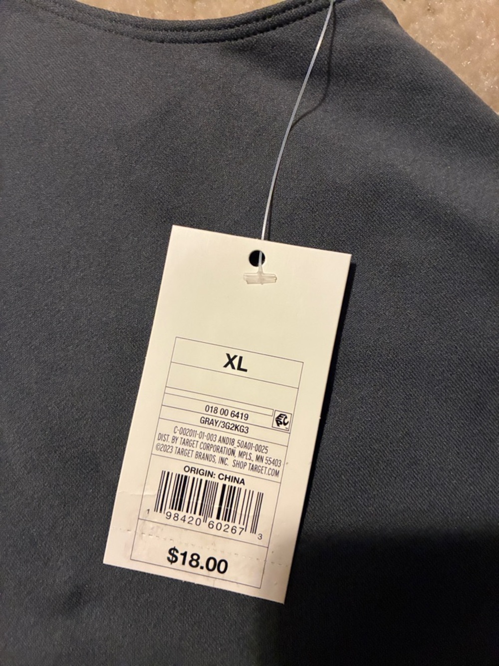 NWT Women’s(xL)  high neck soft one piece body suit (2) wine, Gray Target brand - Picture 8 of 9